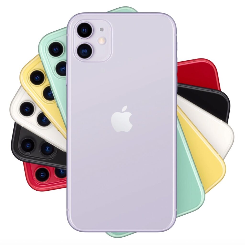 iPhone 11 Colours
