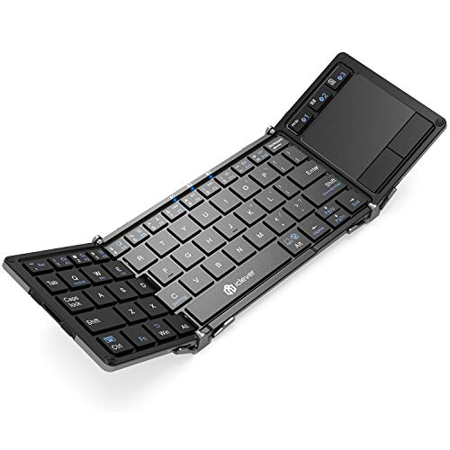 iClever Folding Bluetooth Keyboard with Touchpad