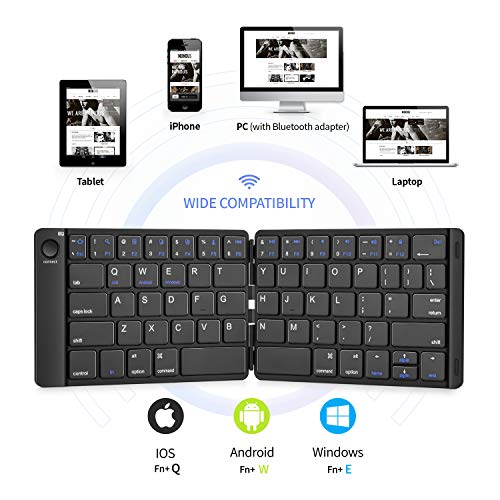 Samsers Foldable Bluetooth Keyboard