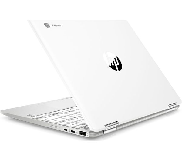 HP x360 12 Rear Aspect Laptop Mode