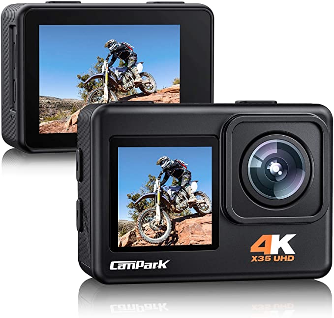 Campark X35 Action Camera 4K 24MP Wi-Fi Waterproof
