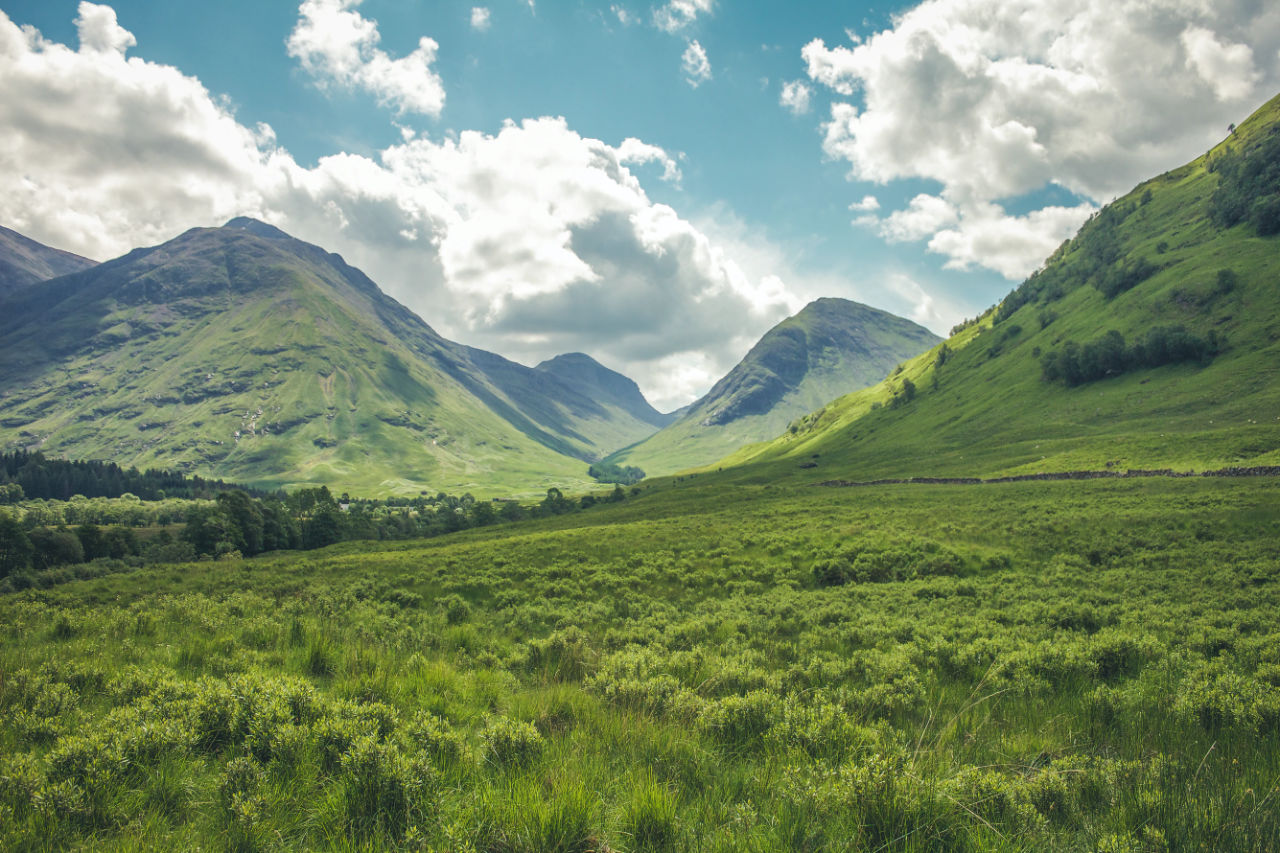 Dynamic range Ecosse Valley