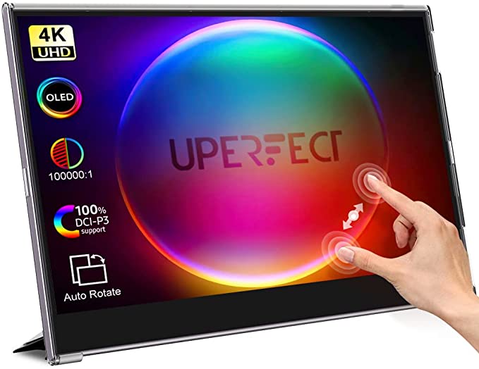 UPERFECT 4K OLED Portable Monitor