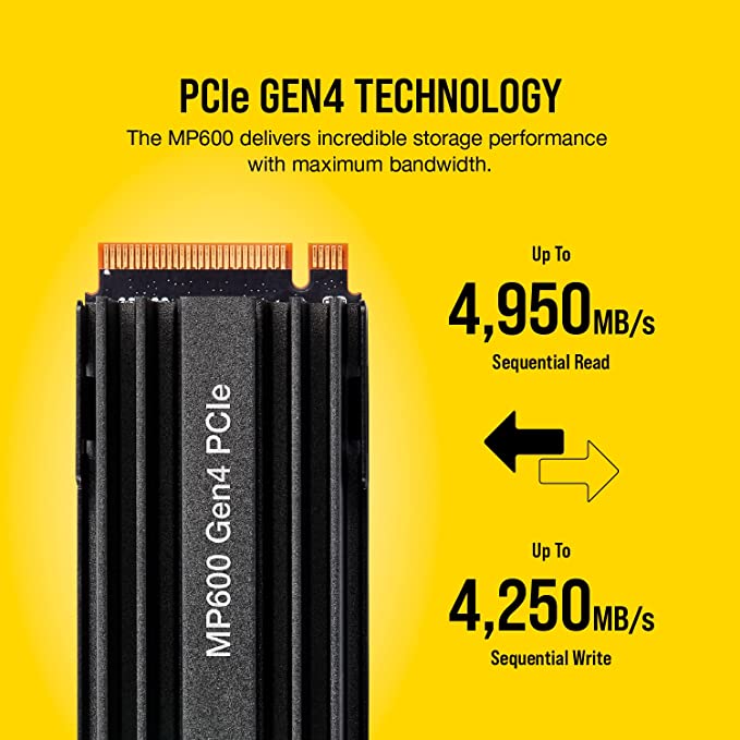 Corsair Force Series MP600 2TB Gen4 PCIe x4 Performance