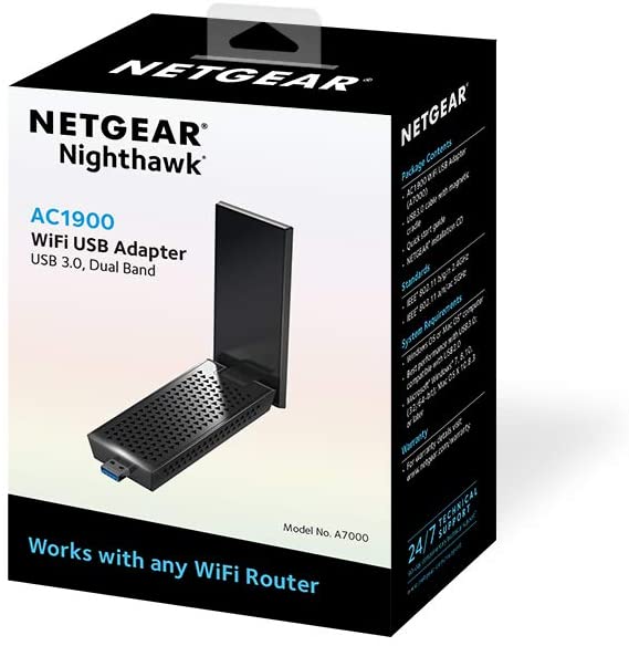 NETGEAR AC1900 Wi-Fi USB 3 Nighthawk