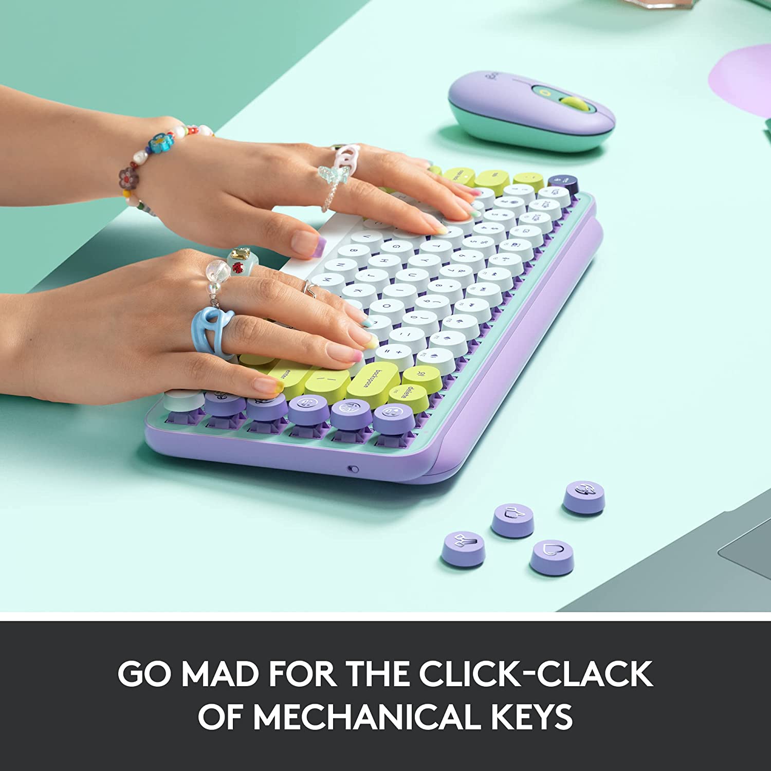 Logitech POP Keys Mechanical Wireless Keyboard