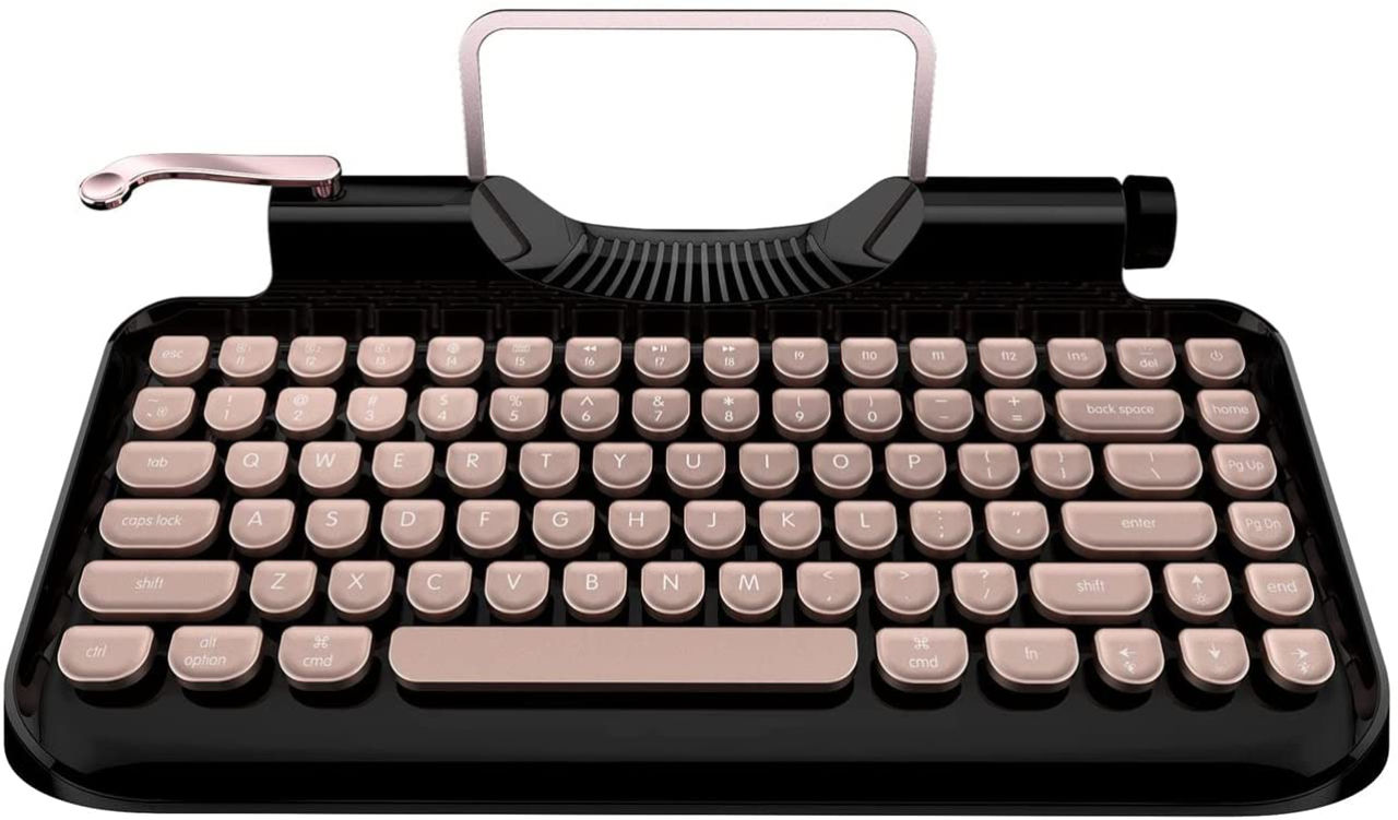 Rymek Typewriter Style Mechanical Gold