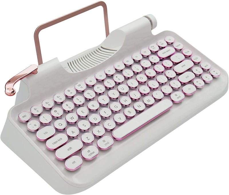 Rymek Typewriter Style Mechanical White