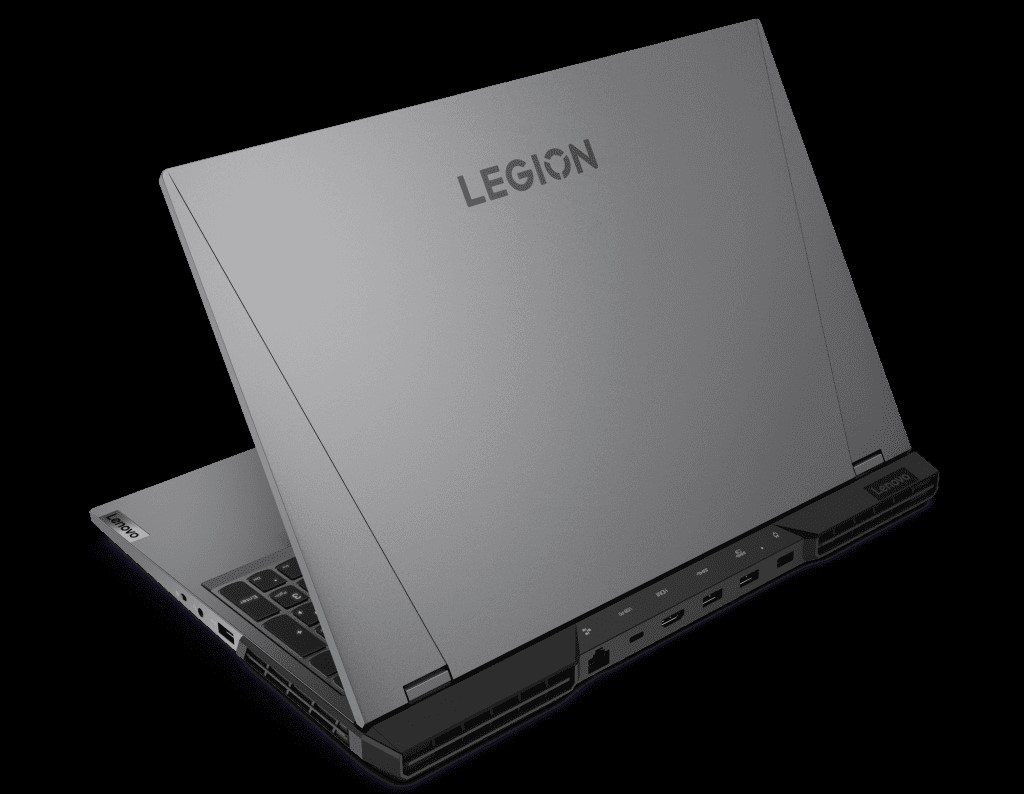 Lenovo Legion 5i Pro rear-view