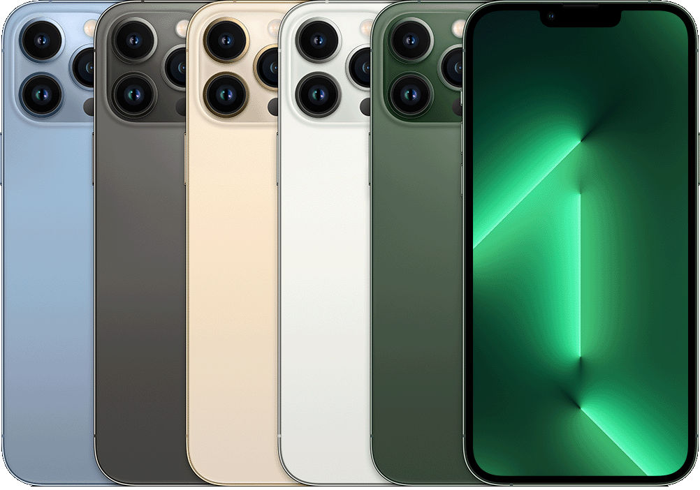 Apple iPhone 13 Pro Max Spring 2022 Colour Options