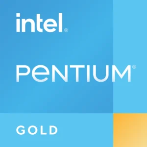 Intel Pentium Gold Processor Badge