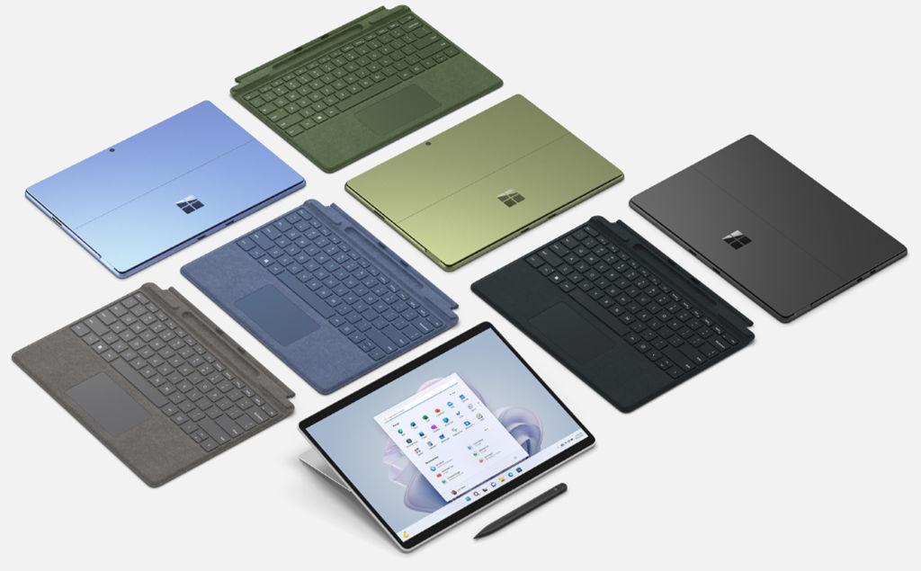 Surface Pro 9 Colour Options