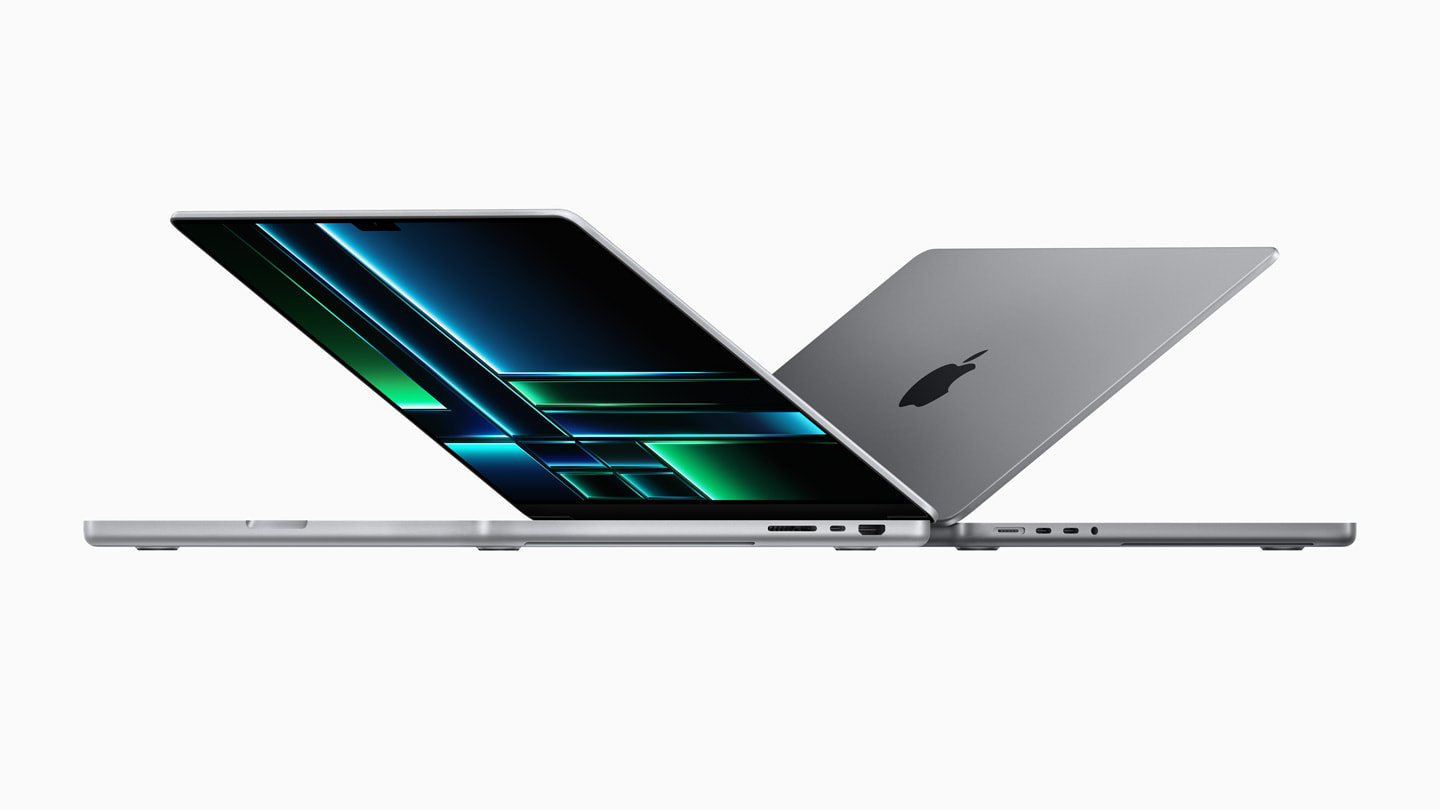 Apple MacBook Pro M2 Pro and M2 Max laptops