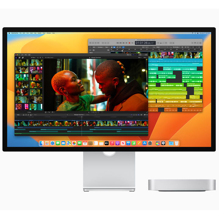 Mac mini M2 with Studio Display SQ