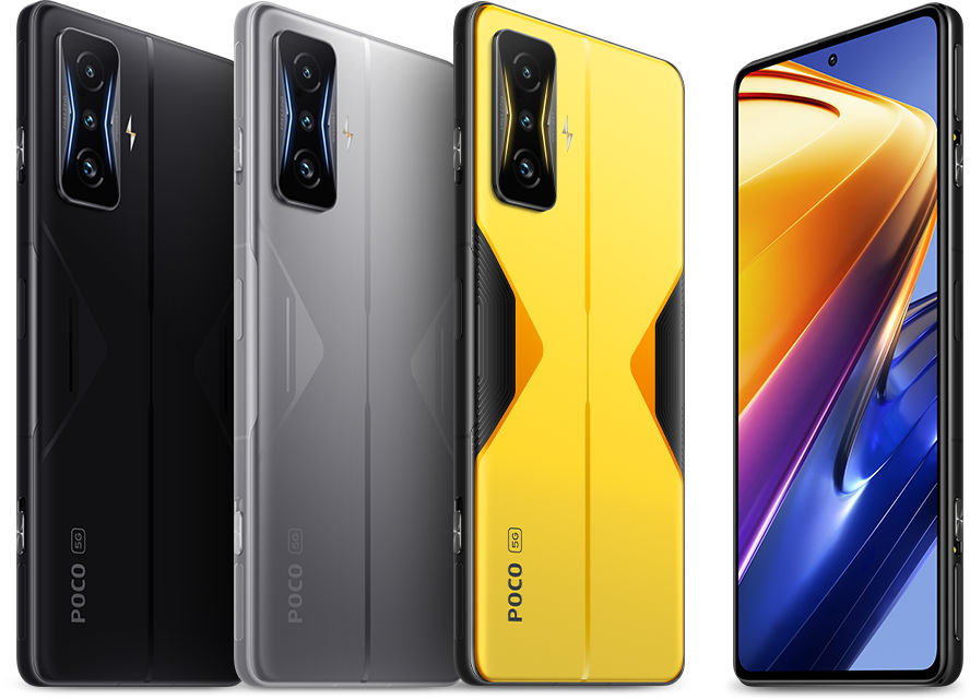 POCO F4 GT Colour Options: Stealth Black, Knight Silver or Cyber Yellow