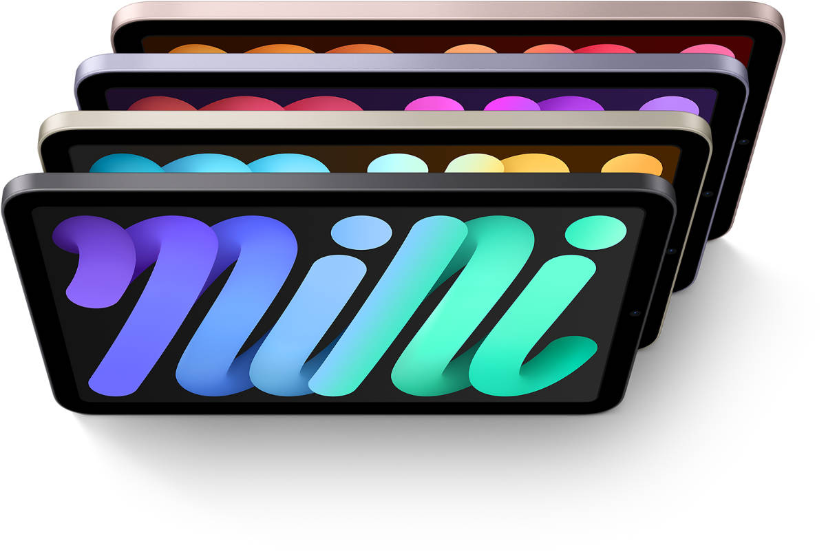 iPad mini 6 new design and colours